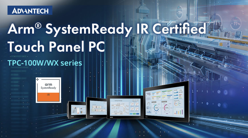 Advantech’s TPC-100W Series Panel PC Redefines Industrial IoT Standards with Enhanced Security and Flexibility